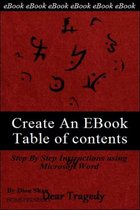 Create An EBook Table Of Contents in Microsoft Word