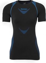 Kempa Attitude Pro Shirt Dames - thermoshirts - zwart/lichtblauw - Vrouwen