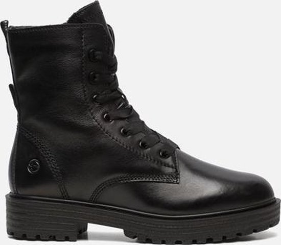Tamaris Veterboots zwart - Maat 36 | bol.com
