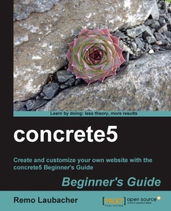 concrete5 Beginner's Guide - cover