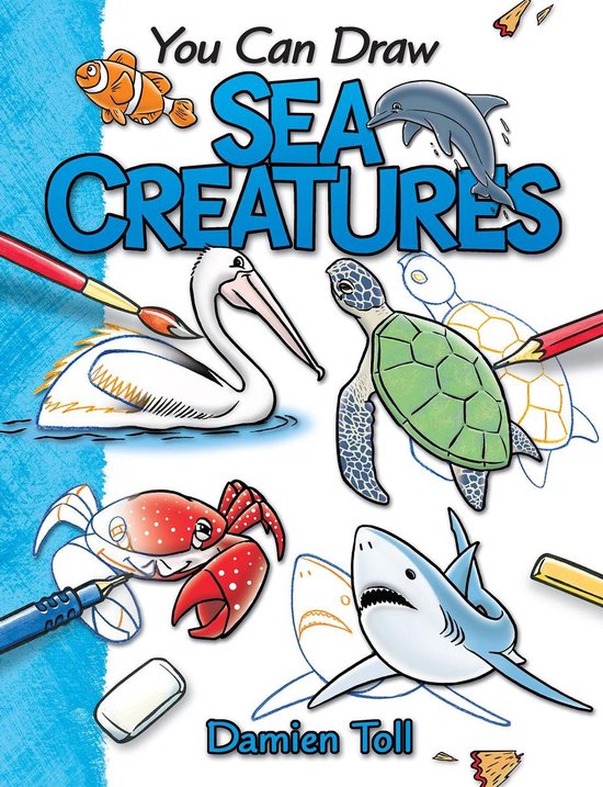 You Can Draw - You Can Draw Sea Creatures - cover