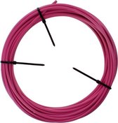 Schakel buitenkabel Elvedes met voering 30 meter / Ø4,2mm - roze (30 meter in doos)