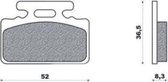 Remblokset Newfren FD0139 Sym Mio  Voor