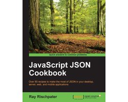 Omslag van JavaScript JSON Cookbook