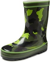 Regenlaars Gevavi Boots | Army Jongenslaars Rubber | Maat 23 | Groen