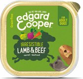 Edgard & Cooper Kuipje Vers Vlees Hondenvoer Lam - Rund - 11 x 150 gr - Voordeelverpakking