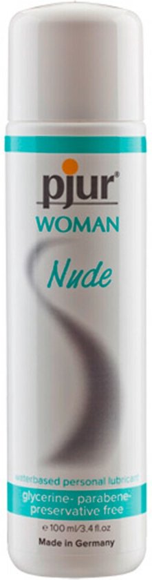 Pjur Woman Nude - Waterbasis Glijmiddel - 100 ml | bol