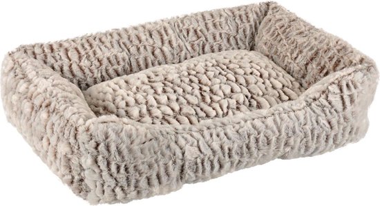 Flamingo - Flamingo Snoozzy - Mand Honden - Mand Snoozzy Rechthoekig Grijs/ Zwart 65x45x15cm - 1st - 120205 - 1st - 1pce