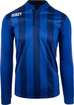 Robey Shirt Winner LS - Voetbalshirt - Blue Stripe - Maat L