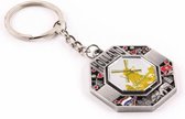 Sleutelhanger 8-kant Draaiend Holland Tin - Souvenir