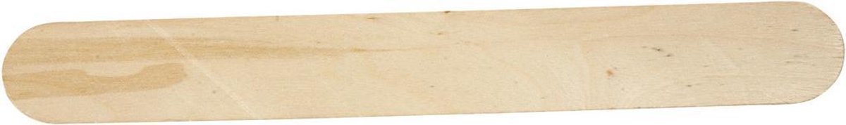 IJslollystokjes, L: 20 cm, B: 25 mm, naturel, 15 stuk/ 1 doos