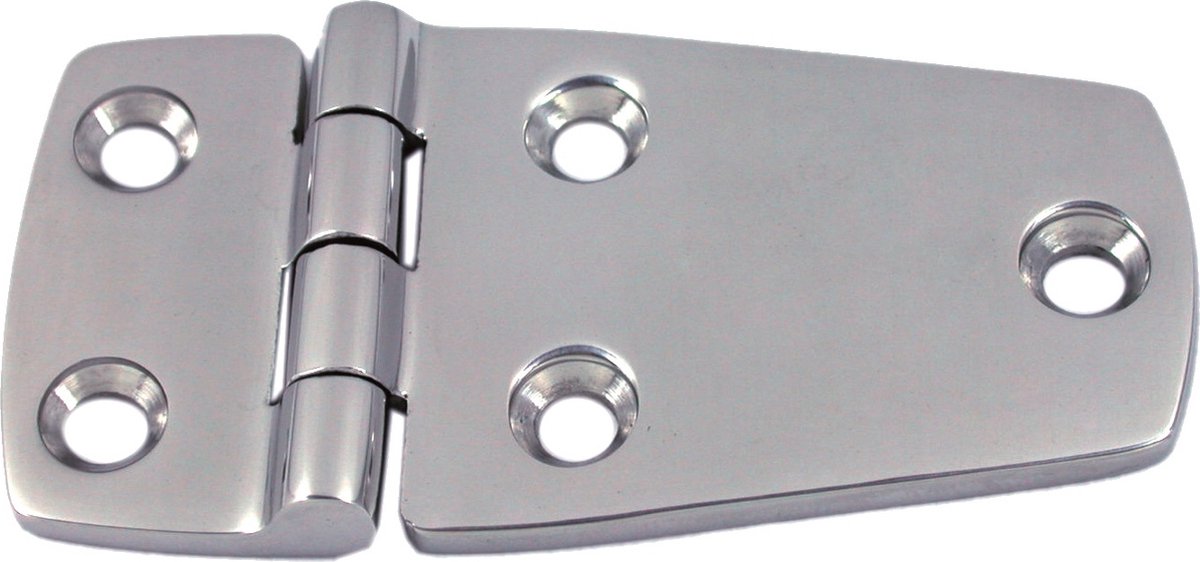 Staartscharnier - 56x38x4 - Rvs 316 - Knoop boven