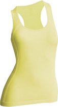 Iron-ic Sporttop Performance Dames Polyamide Geel Maat L/xl