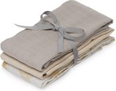Camcam hydrofiele doeken set v drie inventions,hazel,l sand