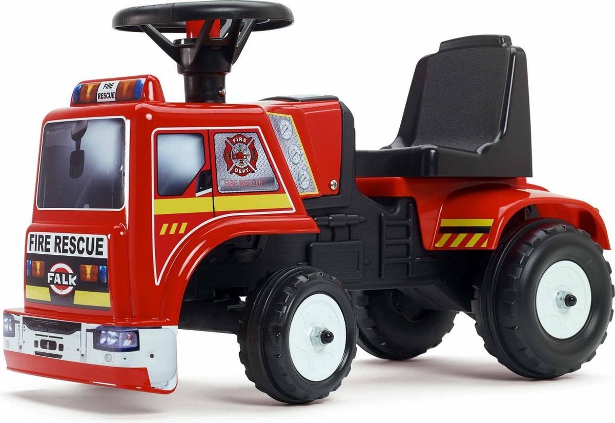 Loopauto brandweerwagen voor kinderen Mack