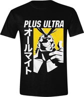 MY HERO ACADEMIA - ALL MIGHT PLUS ULTRA MEN T-SHIRT - Zwart XXL