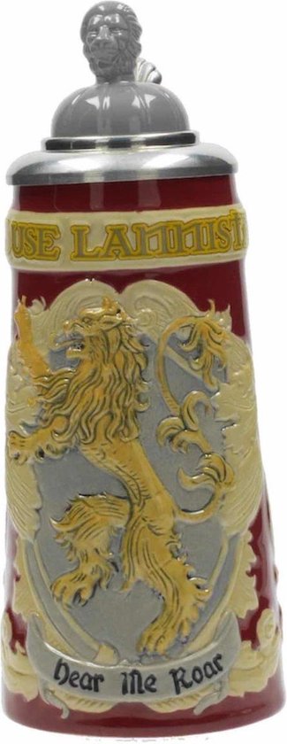 Game of Thrones: House Lannister Bavarian Beer Stein