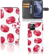Hoesje ontwerpen iPhone 12 | 12 Pro (6.1") GSM Hoesje Pink Macarons
