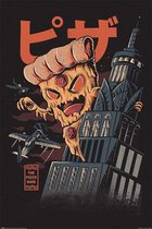 Pyramid Ilustrata Pizza Kong  Poster - 61x91,5cm