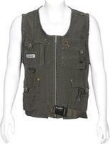 T'RIFFIC® STORM Werkgilet Canvas washed 100% katoen Olijfgroen size 3XL
