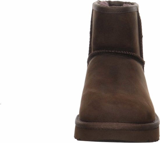 UGG Classic Mini Leather Dames Laarzen Chocolate Maat 41 UGG Classic Mini Leather Dames Laarzen Chocolate Maat 41