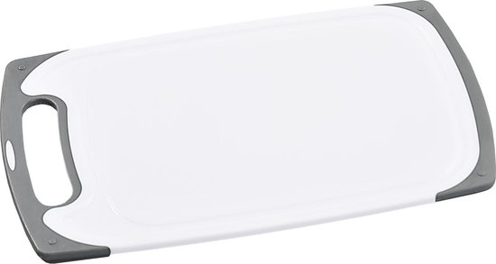 2x Kunststof snijplanken wit 24 x 40 cm - Keukenbenodigdheden - Plastic  snijplank | bol.com