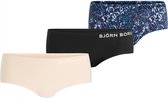 Bjorn Borg - Dames - 3-Pack NY Leopard Hipster - Multicolor - M