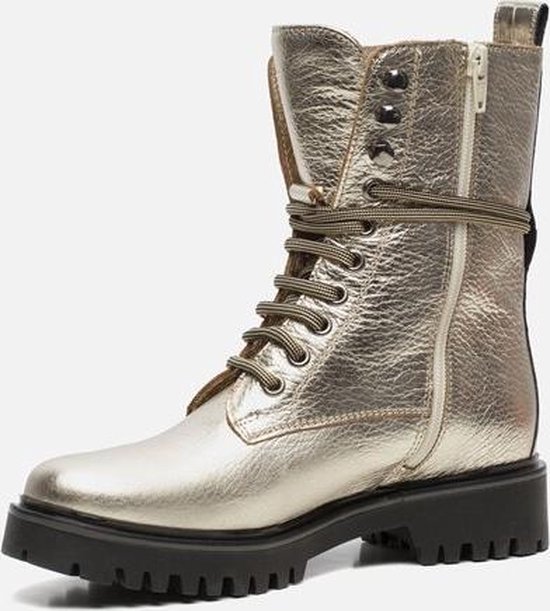 Linea Zeta Veterboots goud - Maat 37 | bol.com