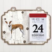 Scheurkalender 2023 Hond: podenco