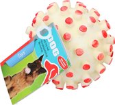 Pet Toys Speelbal Hond 9 Cm Wit/rood