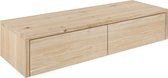 Eiken Badkamermeubel Stavanger | 1 Lade | 100x45 | Geen behandeling