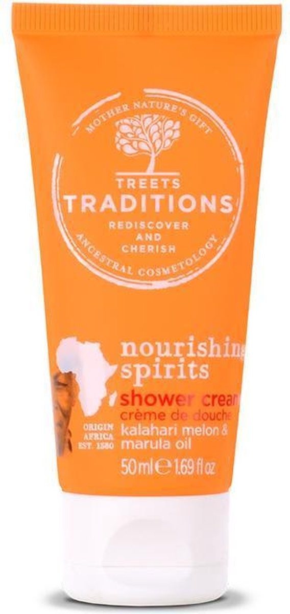 Treets - Nourishing spirits shower cream - 50ml