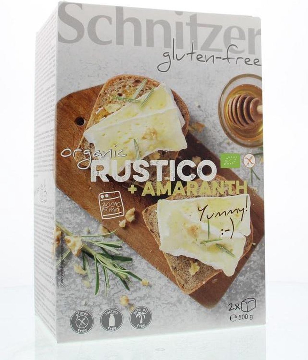 Schnitzer Rustico Amaranth, 500 G, 1 Units