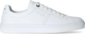 Van Lier - Heren - Witte sneakers met subtiele print - Maat 43