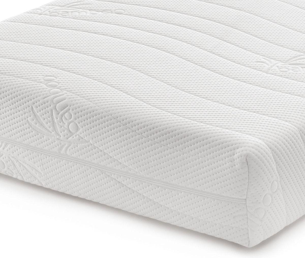 Sweet Night Design Bamboo Luxe Latex Micro Pocketvering Matras - 160 x 200cm Dikte 25cm Wit