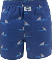 DEAL boxershort shark fin blauw - L