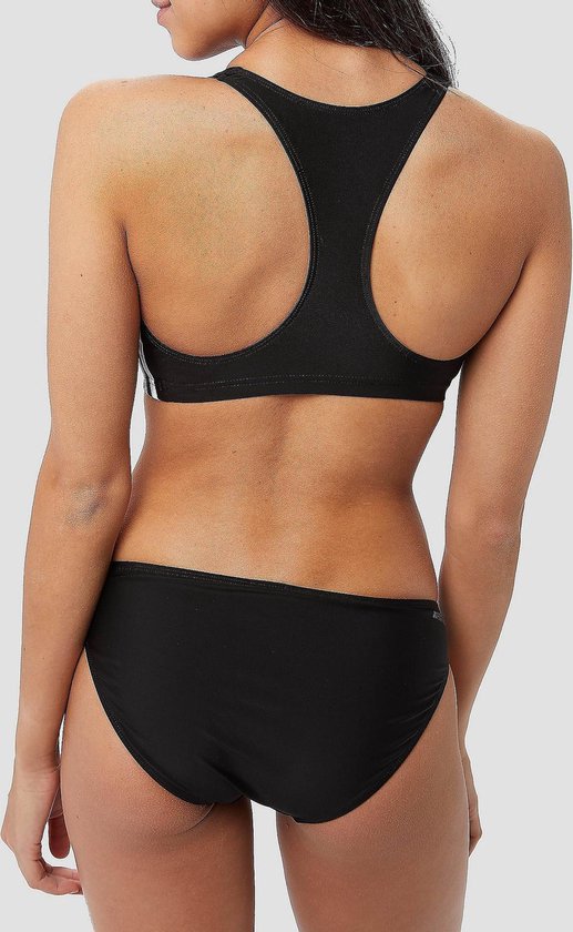 Adidas Fit 2-Piece 3-Stripes Bikini Zwart Dames - Maat 40 | bol.com