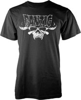 Danzig Heren Tshirt -M- Classic Logo Zwart