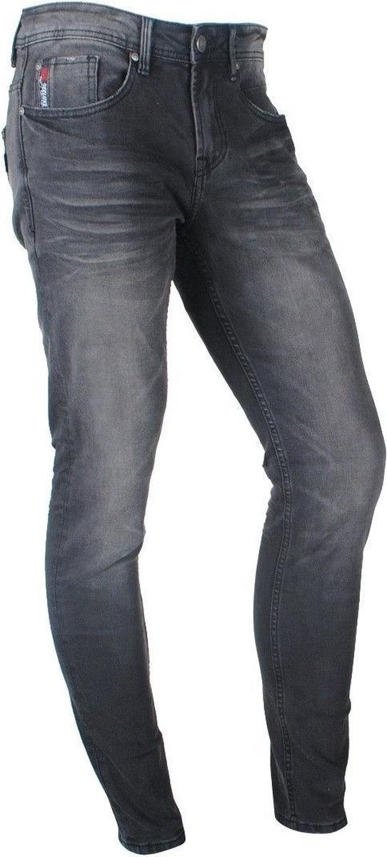 Deeluxe - Heren Jeans - Slim Fit - Carlos - Lentemaat 32 - Black Used