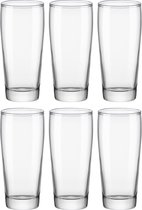 36x Stuks fluitjes bierglazen 200 ml - Bierglazen - Glazen voor bier