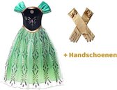 Carnavalskleding - Frozen - Jurk - maat 98 (100) - Verkleedkleding Meisje - Prinsessen verkleedkleding - Frozen speelgoed