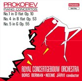 Berman/Royal Concertgebouw Orchestr - Piano Concertos 1, 4&5 (CD)