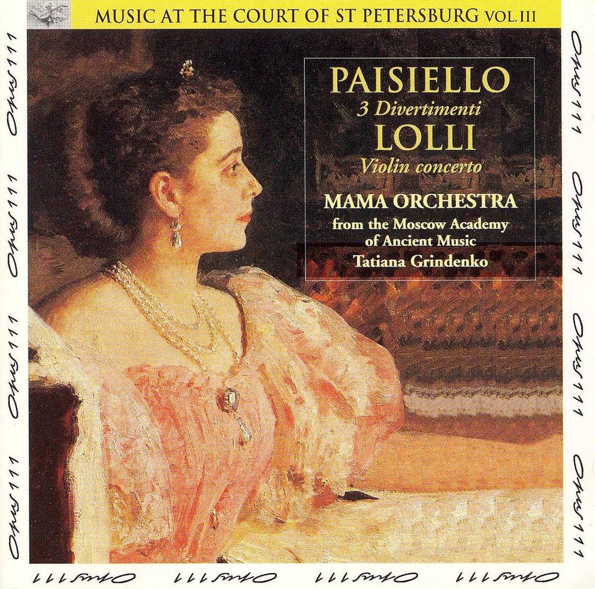 Lolli: Violin Concerto; Paisiello: 3 Divertimenti