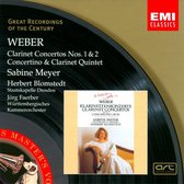 Weber : Clarinet Concertos 1 &