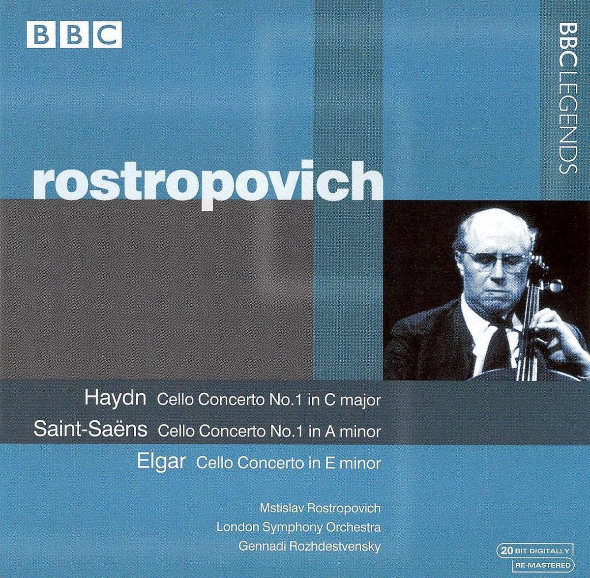 Cello Concertos - Mstislav Rostropovich