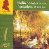 Mozart: Violin Sonatas KV 26-31; Variations KV 359-360