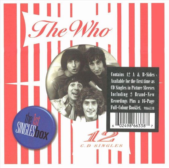Omslag van The Who - Singles Boxset (12CD)