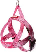 EzyDog Quick Fit Honden Tuigje - Harnas voor Honden - XS - Roze Camouflage