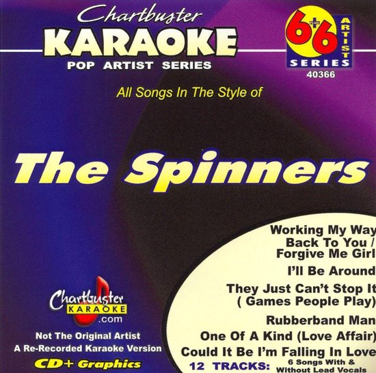 Karaoke The Spinners, Karaoke CD (album) Muziek