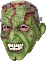 Partychimp  Mr Franky Volledig Hoofd Masker Halloween voor bij Halloween Kostuum Volwassenen Carnaval - Latex - One size